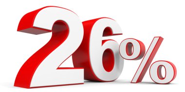 Kapalı yüzde 26 indirim.