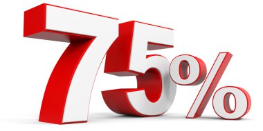 Yüzde 75'i kapalı indirim.