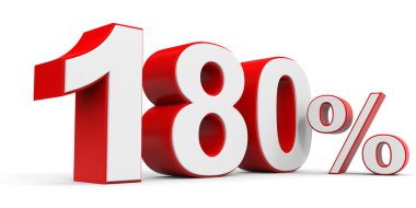 Kapalı 180 yüzde indirim.