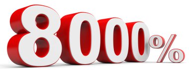 Kapalı 8000 yüzde indirim.