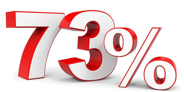 Discount 73 percent off. — Stock Photo, Image