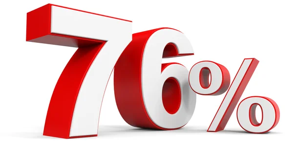 Discount 76 percent off. — Stock Photo, Image
