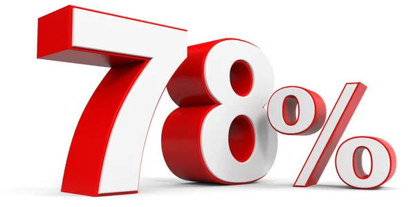 Discount 78 percent off. — Stock Photo, Image