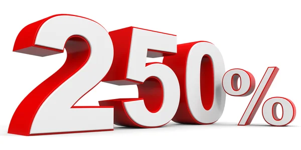 Sconto 250 per cento off . — Foto Stock