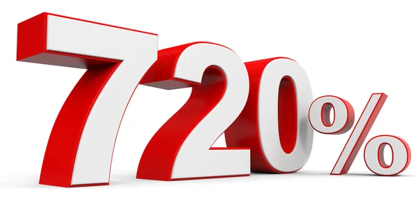 Discount 720 percent off. — Stock Photo, Image