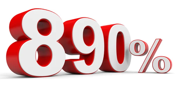 Discount 890 percent off. — Stock Photo, Image