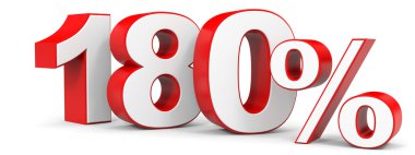 Kapalı 180 yüzde indirim.