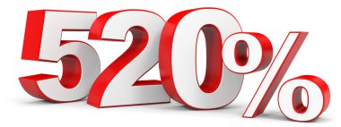 Kapalı 520 yüzde indirim.