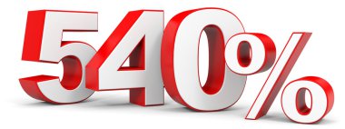 Kapalı 540 yüzde indirim.