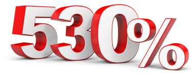 Kapalı 530 yüzde indirim.