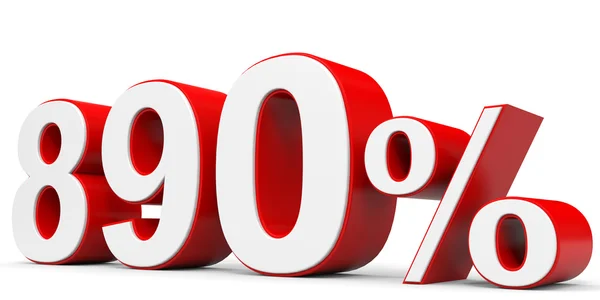 Discount 890 percent off. — Stock Photo, Image