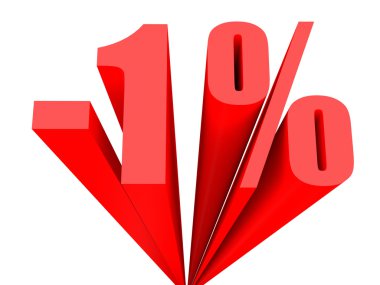 Off Satılık yüzde 1 indirim.