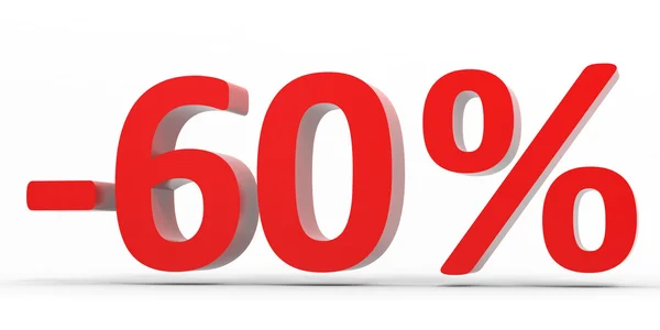 折扣 60%的折扣出售. — 图库照片