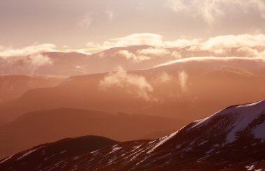 Sunrise Cairngorms içinde