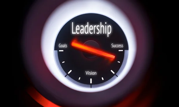 Indicador que muestra el concepto de liderazgo —  Fotos de Stock