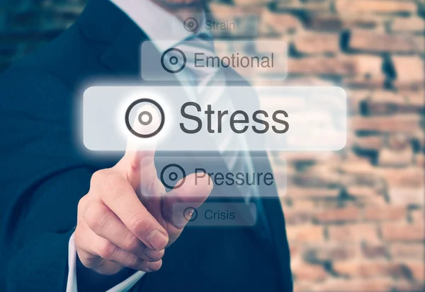 Stressz fogalma — Stock Fotó