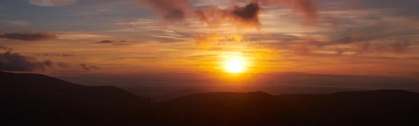 Tramonto di Blencathra — Foto Stock