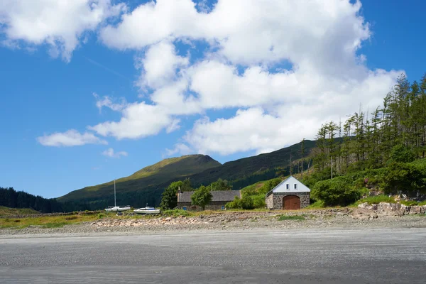 Loch bharcasaig på isle of skye — Stockfoto