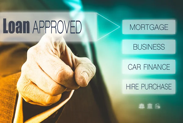 Loan Approved Concept — Stock Photo, Image