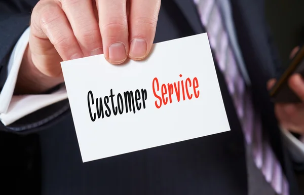 Concepto de servicio al cliente — Foto de Stock