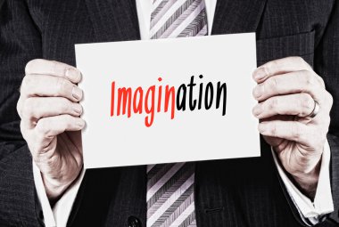 Hayal gücü kavramı kartındaki