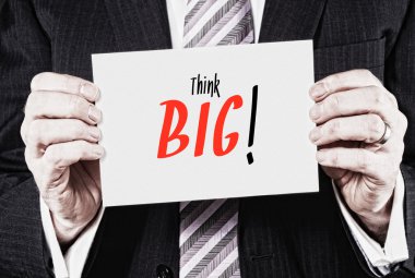 Büyük düşün, kavram vizyon