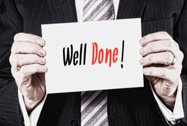 İşadamı kuyu ile bitmiş! kart üzerinde