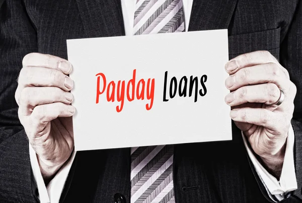 Payday Loans, onay kavramı — Stok fotoğraf