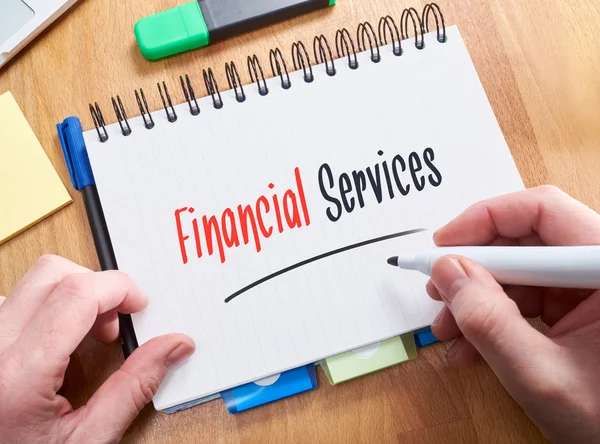 Financial services Concept — Stock Photo, Image