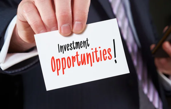Opportunités d'investissement Concept — Photo