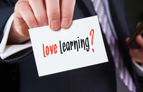 Love Learning Concept — Stock Photo, Image