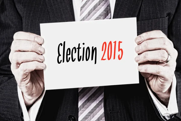 Election 2015 Concept — Stock Photo, Image
