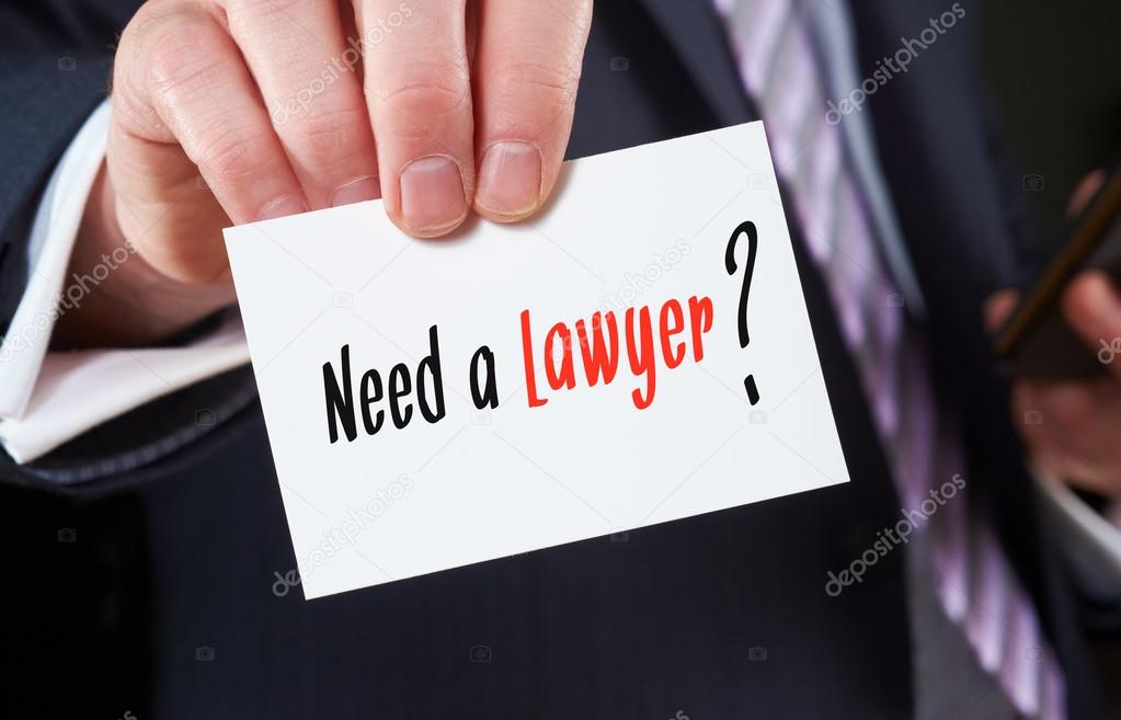 Need a Lawye, Legal Advice Concept