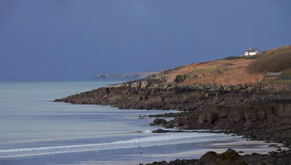 Remote Scottish Croft pe coastă . — Fotografie, imagine de stoc