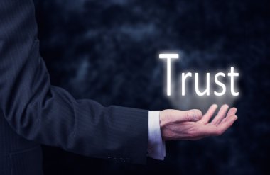 Kelime güven tutan el.