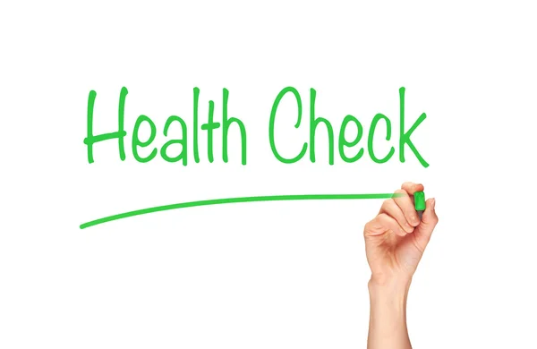 Health Check Concept — Stock Photo, Image