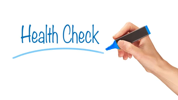 Health Check Concept — Stock Photo, Image