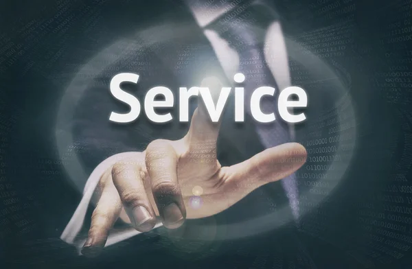 Service concept button. — Stock Photo, Image