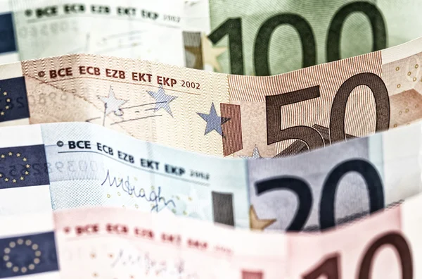 Europese Bank notes — Stockfoto