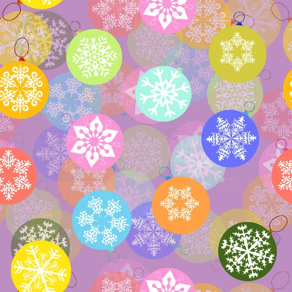Bonito Feriado Sem Costura Padrão Balão Natal Fundo Rosa — Fotografia de Stock