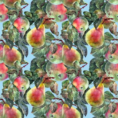 elma ve armut, desen