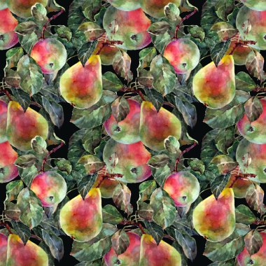 elma ve armut, desen