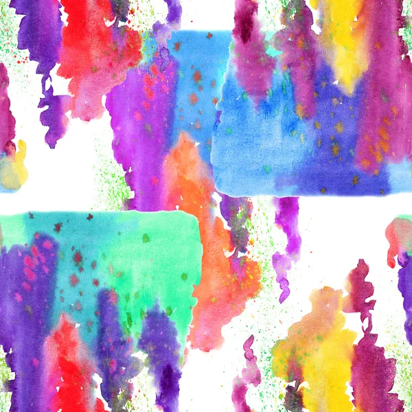 Colorful, watercolor, pattern seamless — Stock Photo, Image