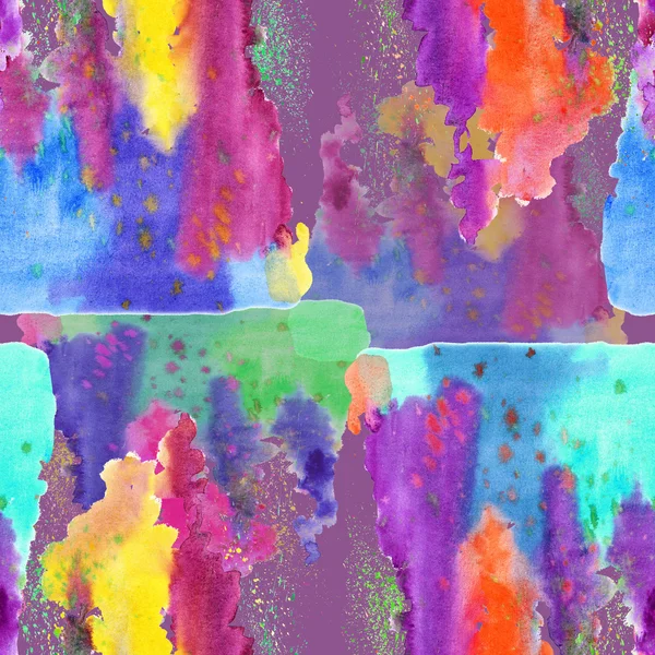 Renkli, sulu boya, desen sorunsuz