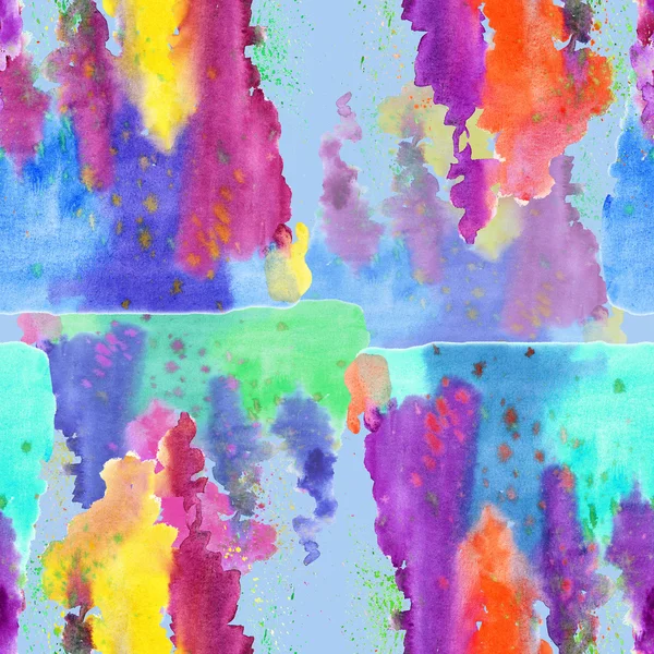 Renkli, sulu boya, desen sorunsuz