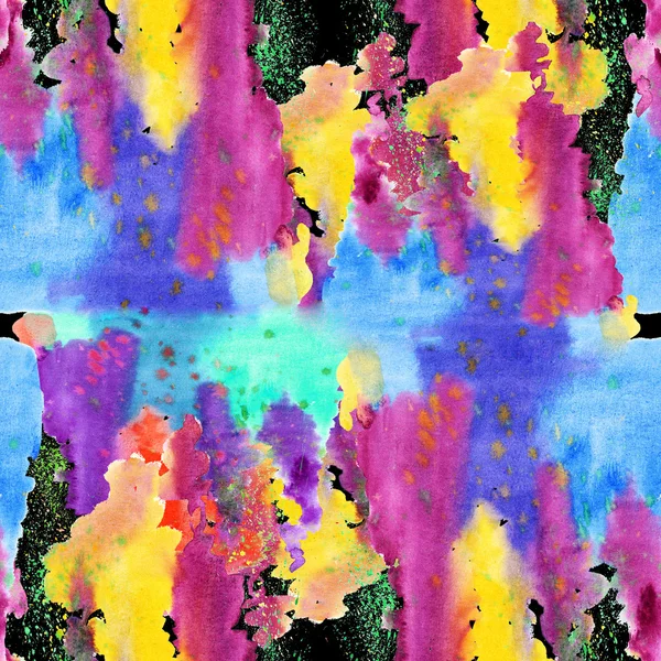 Renkli, sulu boya, desen sorunsuz