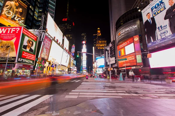 Нью-Йорк помножити на квадрат — стокове фото