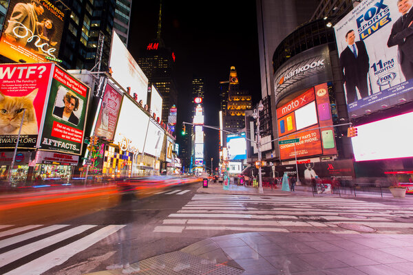 Nueva York veces cuadrado — Foto de Stock