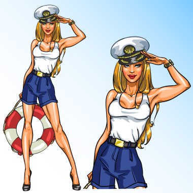 denizci kız seksi pin 
