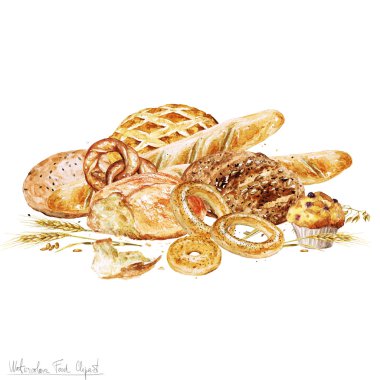 Suluboya sınır - ekmek